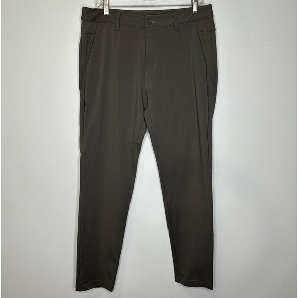 Bylt Men’s Premium Basics Stretch Knit Everyday Pant 2.0 In Dark Charcoal Size L - Picture 4 of 16